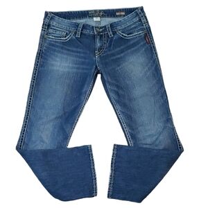 Silver Jeans Frances Capri Size W29